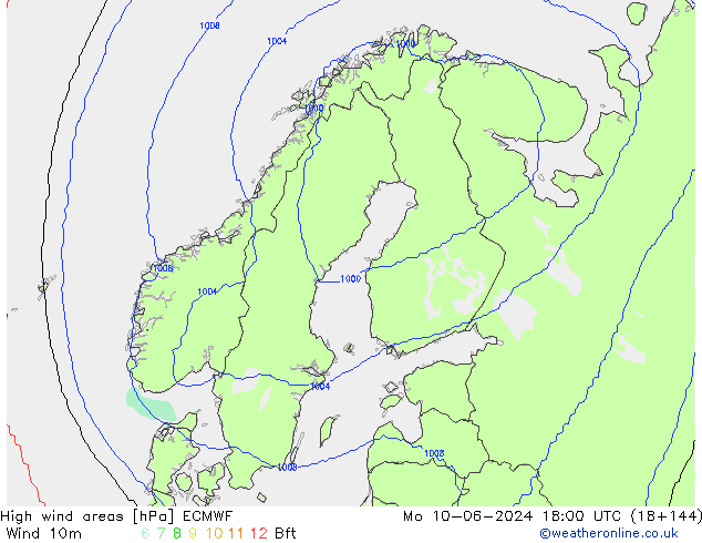 Sturmfelder ECMWF Mo 10.06.2024 18 UTC