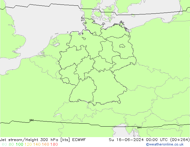 Polarjet ECMWF So 16.06.2024 00 UTC