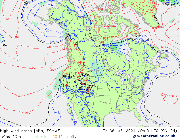 Sturmfelder ECMWF Do 06.06.2024 00 UTC