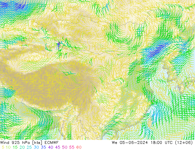  925 hPa ECMWF  05.06.2024 18 UTC