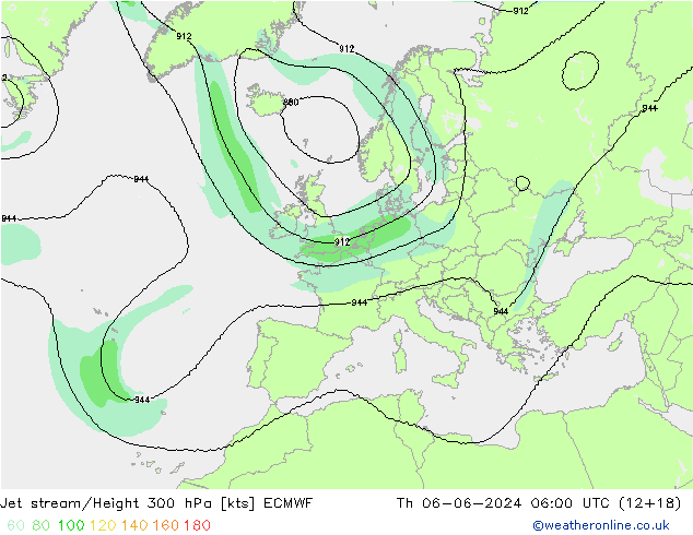 Courant-jet ECMWF jeu 06.06.2024 06 UTC