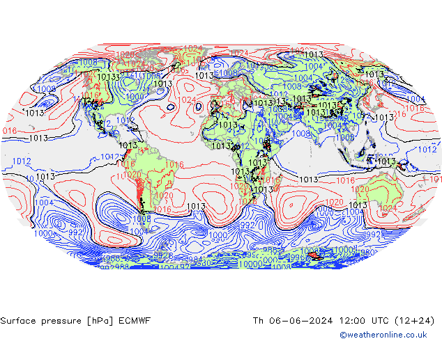 pression de l'air ECMWF jeu 06.06.2024 12 UTC