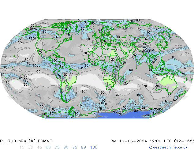 RV 700 hPa ECMWF wo 12.06.2024 12 UTC