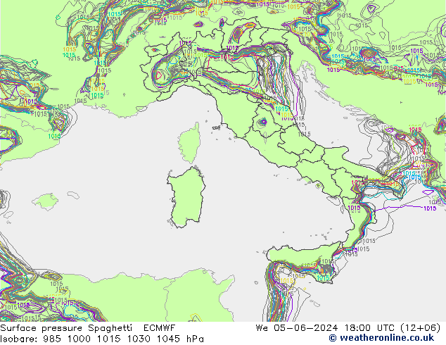     Spaghetti ECMWF  05.06.2024 18 UTC