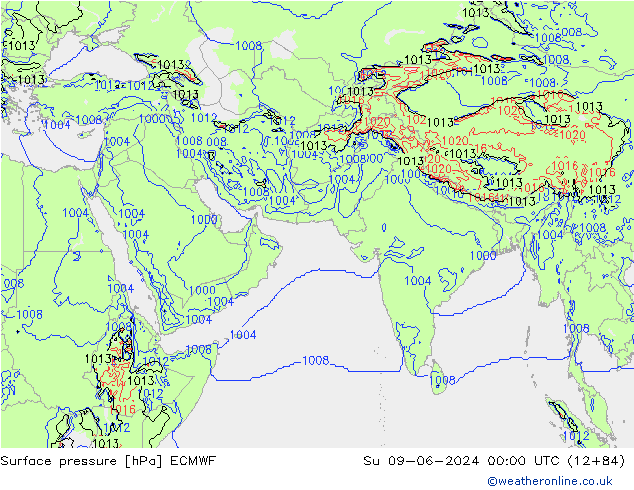      ECMWF  09.06.2024 00 UTC