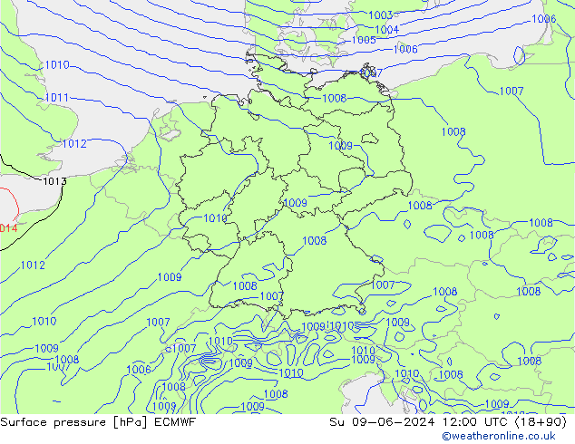      ECMWF  09.06.2024 12 UTC