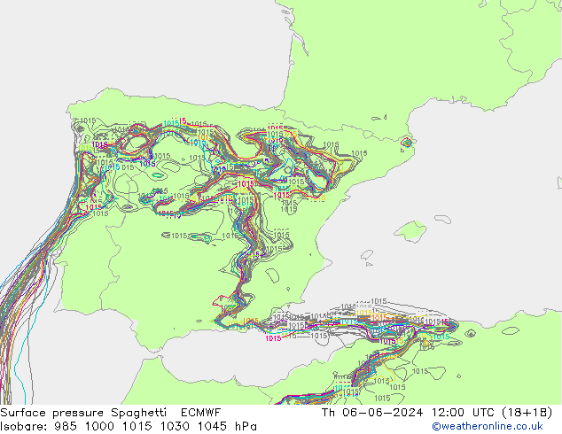     Spaghetti ECMWF  06.06.2024 12 UTC