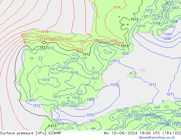      ECMWF  10.06.2024 18 UTC