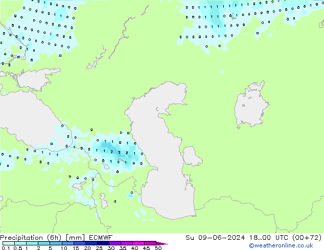  (6h) ECMWF  09.06.2024 00 UTC