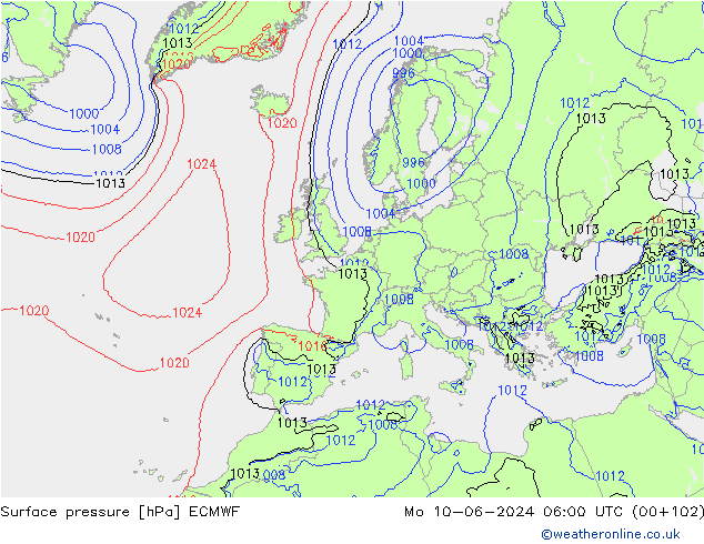      ECMWF  10.06.2024 06 UTC