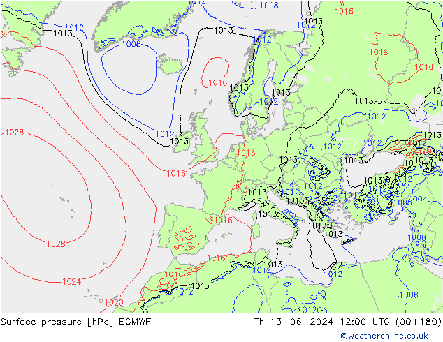      ECMWF  13.06.2024 12 UTC