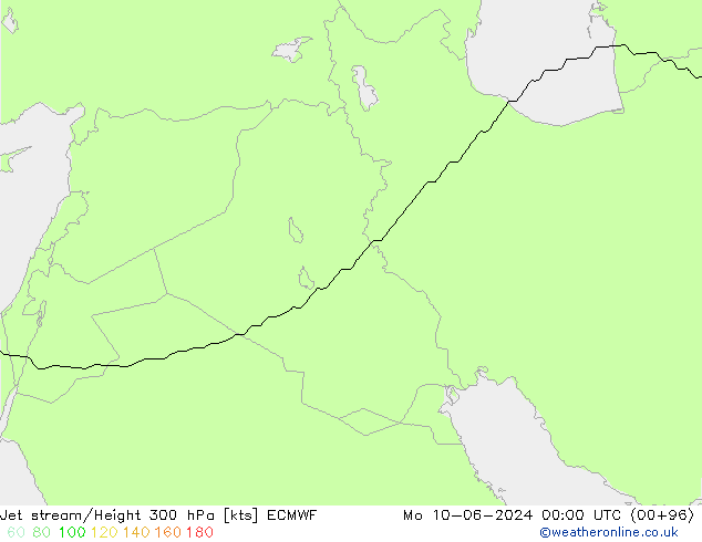 Polarjet ECMWF Mo 10.06.2024 00 UTC