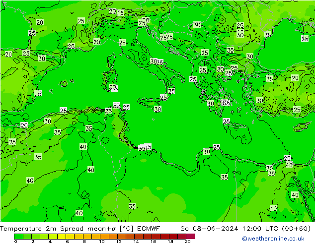     Spread ECMWF  08.06.2024 12 UTC