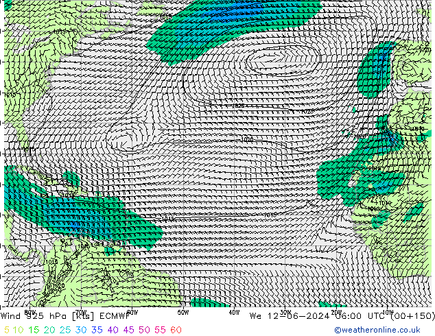  925 hPa ECMWF  12.06.2024 06 UTC