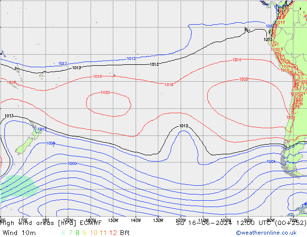 Sturmfelder ECMWF So 16.06.2024 12 UTC