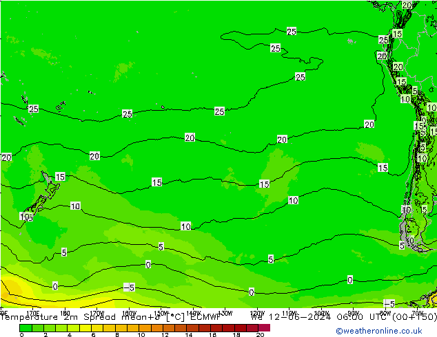     Spread ECMWF  12.06.2024 06 UTC