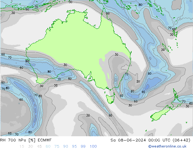 700 hPa Nispi Nem ECMWF Cts 08.06.2024 00 UTC