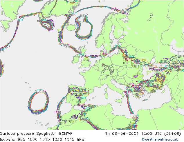     Spaghetti ECMWF  06.06.2024 12 UTC