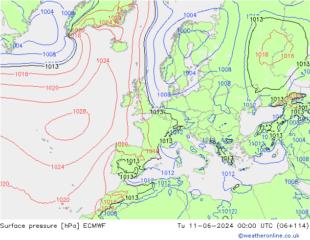      ECMWF  11.06.2024 00 UTC