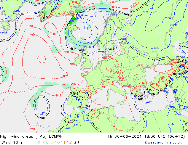 Sturmfelder ECMWF Do 06.06.2024 18 UTC