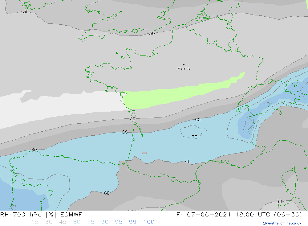 RV 700 hPa ECMWF vr 07.06.2024 18 UTC