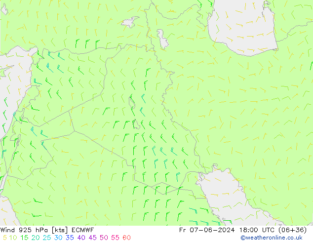  925 hPa ECMWF  07.06.2024 18 UTC