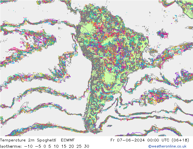     Spaghetti ECMWF  07.06.2024 00 UTC