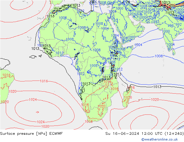      ECMWF  16.06.2024 12 UTC