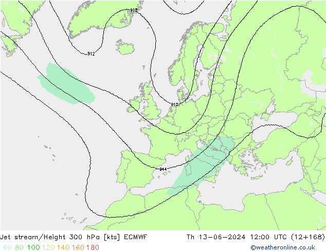 Polarjet ECMWF Do 13.06.2024 12 UTC