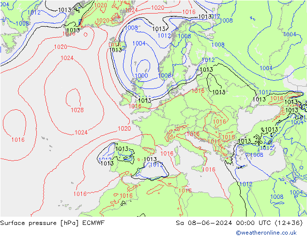      ECMWF  08.06.2024 00 UTC