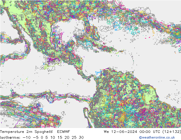     Spaghetti ECMWF  12.06.2024 00 UTC