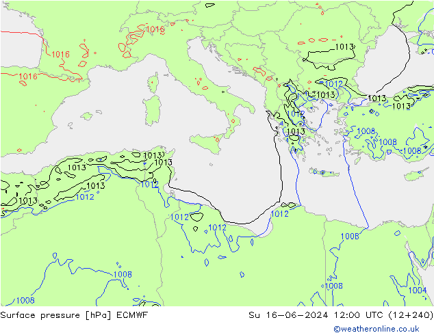      ECMWF  16.06.2024 12 UTC