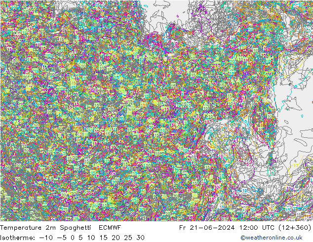     Spaghetti ECMWF  21.06.2024 12 UTC