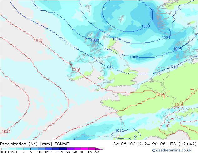  (6h) ECMWF  08.06.2024 06 UTC