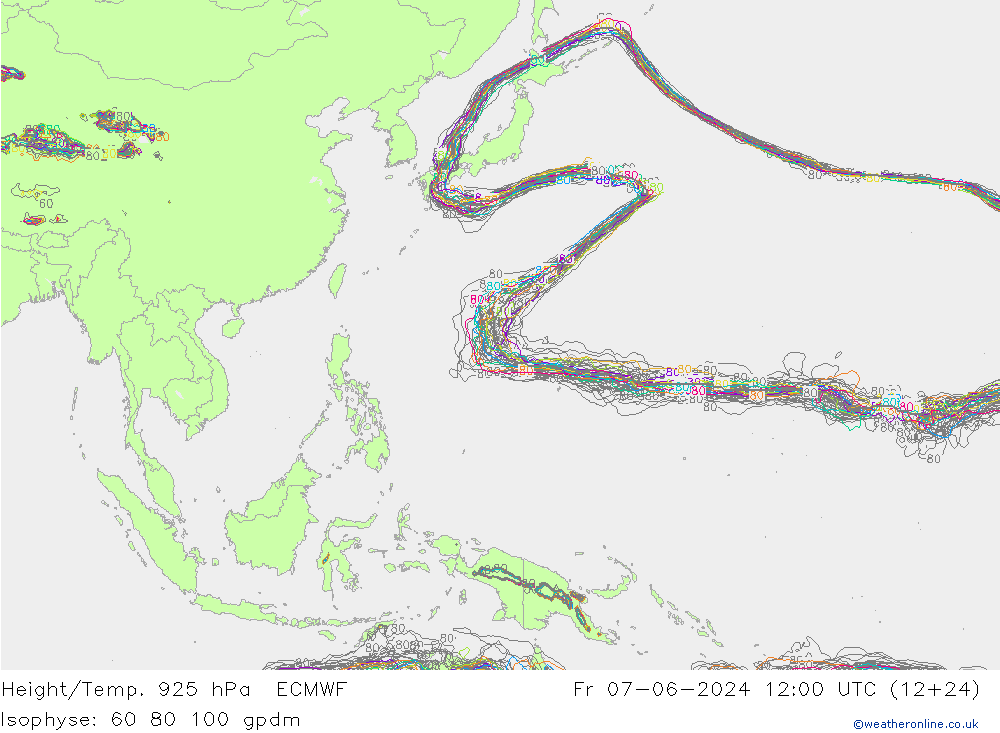 Height/Temp. 925 hPa ECMWF  07.06.2024 12 UTC