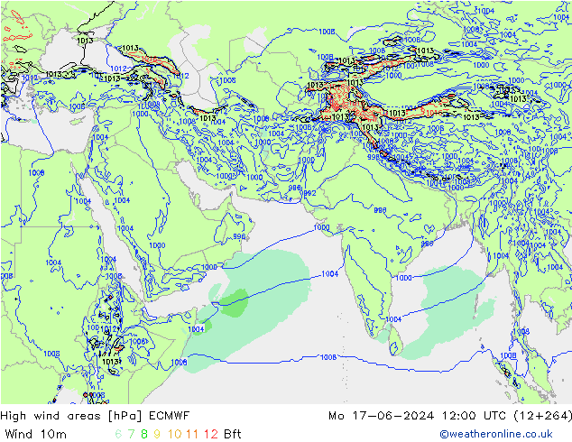 Sturmfelder ECMWF Mo 17.06.2024 12 UTC