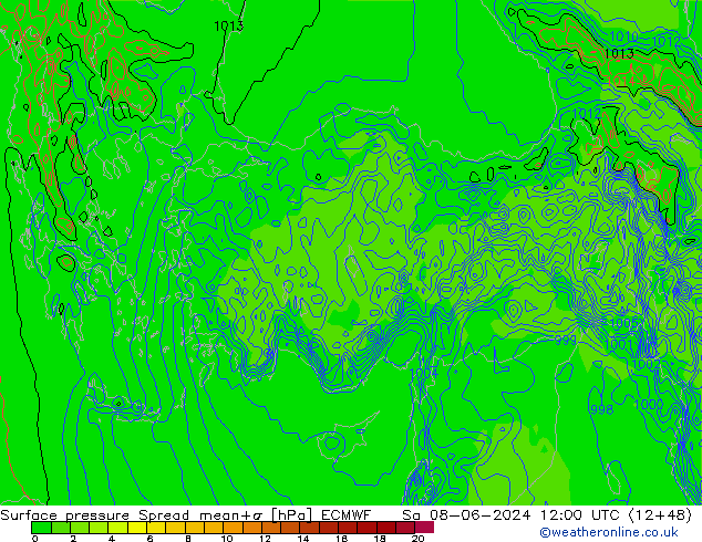     Spread ECMWF  08.06.2024 12 UTC