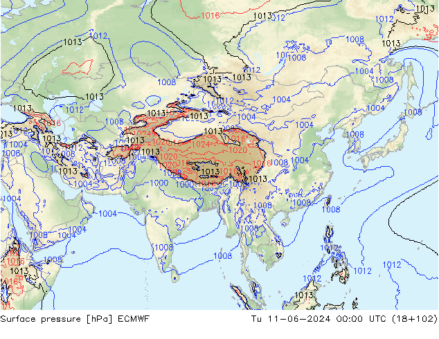      ECMWF  11.06.2024 00 UTC