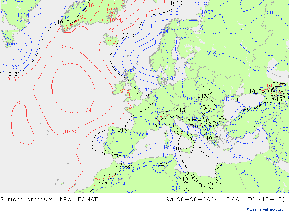      ECMWF  08.06.2024 18 UTC