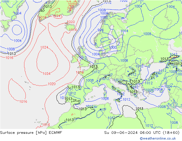      ECMWF  09.06.2024 06 UTC