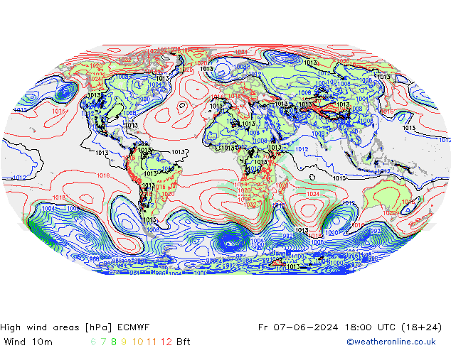 Sturmfelder ECMWF Fr 07.06.2024 18 UTC