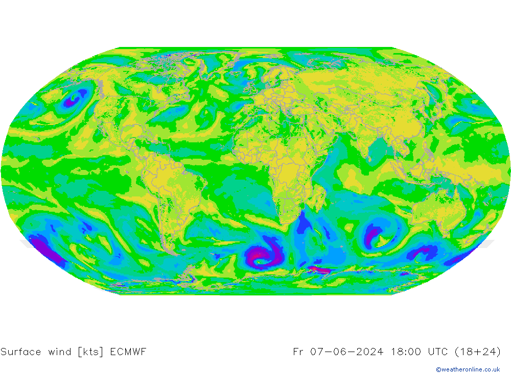 Wind 10 m ECMWF vr 07.06.2024 18 UTC