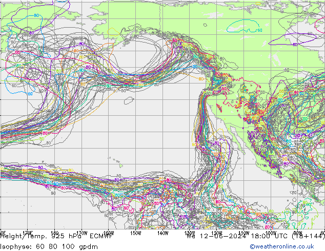 Height/Temp. 925 hPa ECMWF Mi 12.06.2024 18 UTC