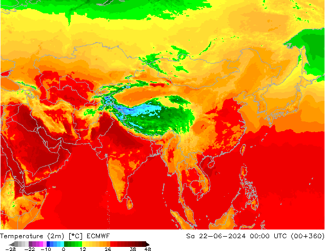     ECMWF  22.06.2024 00 UTC