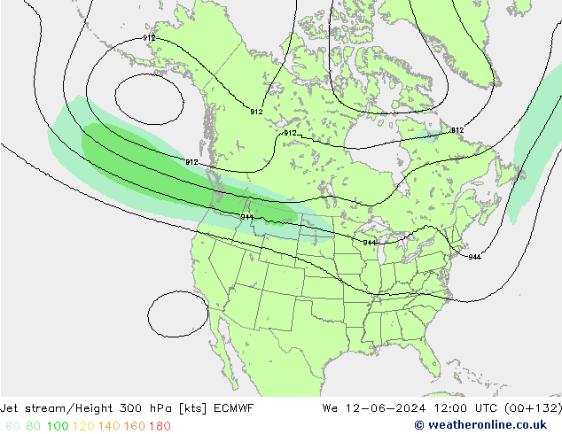 джет ECMWF ср 12.06.2024 12 UTC