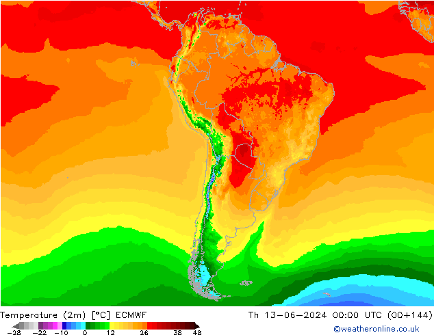     ECMWF  13.06.2024 00 UTC