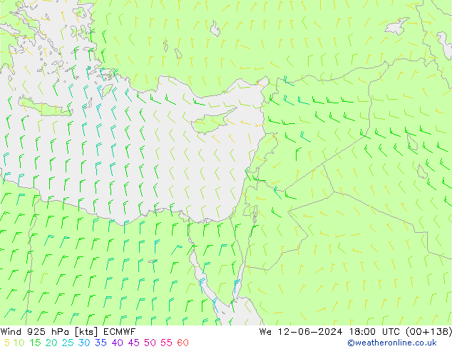  925 hPa ECMWF  12.06.2024 18 UTC