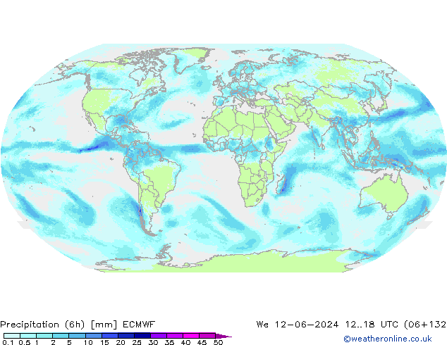 opad (6h) ECMWF śro. 12.06.2024 18 UTC