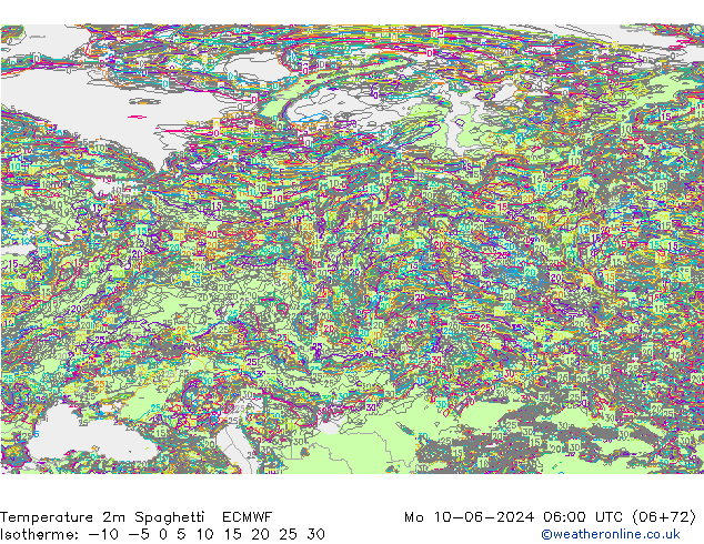     Spaghetti ECMWF  10.06.2024 06 UTC