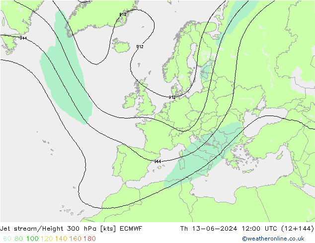 Polarjet ECMWF Do 13.06.2024 12 UTC